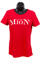 MioN Lady Crew TS Red/White